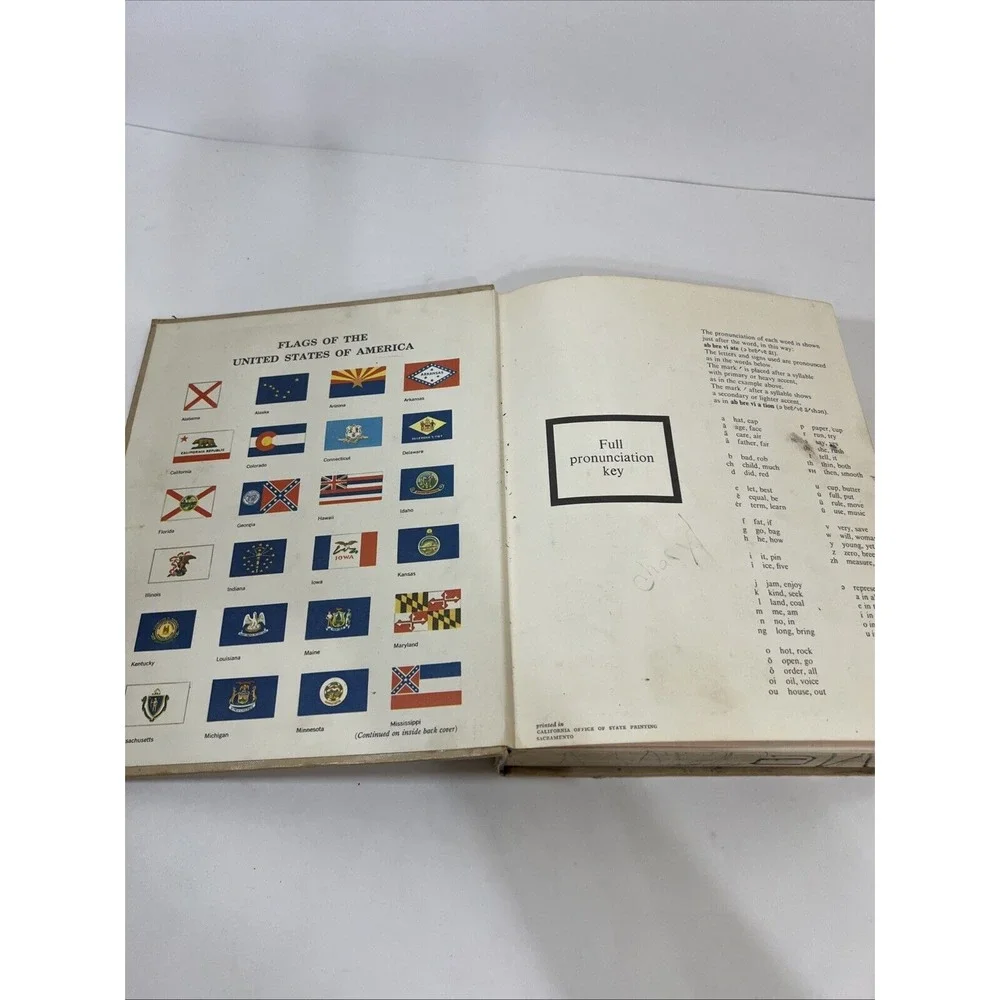 Vintage‎ Book - 1968 Thorndike Barnhart Star Edition Beginning Dictionary